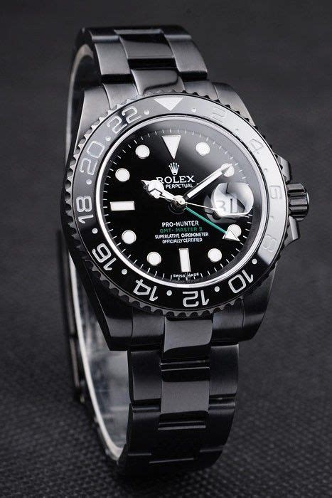 rolex pro hunter gmt master ii pvd replica|rolex master ii.